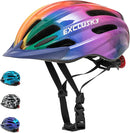 Exclusky Kids Bike Helmet with LED Light – Adjustable Multi-Sport Youth Helmet for Boys & Girls, Ages 5-12, Fits 50-57cm, Cycling Safety Gear by TinyTreasures Baby Boutique