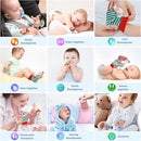 Infant Rattle Socks Toys 0 to 12 Months, Baby Wrist Rattle Foot Finder Socks Set, Birthday Holiday Present for Newborn Boy Girl 0/3/4/6/7/8/9/12/18 Months Kids Toddler, Gift Box Package (4A) by TinyTreasures Baby Boutique
