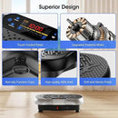 Vibration Plate Exercise Machine, 180 Speed Levels Vibration Plate for Lymphatic Drainage, Whole Body Workout Vibrating Fitness Platform, Effective for Weight Loss, Shaping, Toning & Wellness by CozyNest Decor
