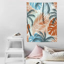 ICMOLYYENLO Palm Leaf Tapestry Wall Hanging, Tropical Leaves Plant Jungle Green Hawaiian Art Home Decor for Guest Bedroom Living Room Dormitory 50x60 Inch by CozyNest Decor