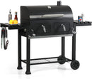 Captiva Designs Extra Large Charcoal BBQ Grill with Oversize Cooking Area(794 SQIN), Outdoor Cooking Grill with 2 Individual Lifting Charcoal Trays and 2 Foldable Side Tables by GreenHaven Gardens