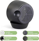 10/9/8 inch Medium Self Watering Pots, Plant Pots with Mesh Drainage Holes for Indoor Outdoor Garden Plants, Flower Pots with Removable Deep Reservoir, Set of 3 Plastic Planters, Black by GreenHaven Gardens