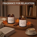 Auelife Fall Candle, Creamy Vanilla Scented Candle for Home - Fall Soy Wax Candles - Autumn Aromatheraphy Candles Gifts Set for Women & Men, Holiday, Thanksgiving Decor, 7oz by CozyNest Decor