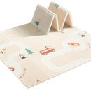 Baby Play Mat 47x47 Foldable Baby Play Mat for Playpen 50x50 Playpen Mat Reversible Foam Play Mat for Baby to Play on Floor 0.4" Crawling Baby Girl Play Mat for 50x50 Playpen(47 * 47 * 0.4) by TinyTreasures Baby Boutique