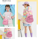 KL928 Girls Bowknot Polka Dot Cute Mini Backpack Small Daypacks Convertible Shoulder Bag Purse for Women by TinyTreasures Baby Boutique