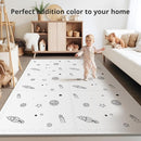 Baby Play Mat, 72x48-Inch Baby Foam Play Mat,6-Piece Interlocking Foam Floor Tiles for Toddlers, Waterproof,Floor Mats for Kids,Baby Foam Play Mat for Babies & Toddlers, Crawling Mat(Space) by TinyTreasures Baby Boutique