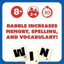 Dabble® Word Game | Fast-Paced Family Board Game | Enhances Spelling and Vocabulary for All Ages | Spell The First Five Words | Award-Winning and Educational Learning Game | Great Game for All Ages by TinyTreasures Baby Boutique
