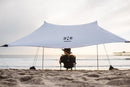 Neso Tents Beach Tent with Sand Anchor, Portable Canopy Sunshade - 7' x 7' - Patented Reinforced Corners(White) by TinyTreasures Baby Boutique