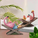 MUAMAX Pink Flamingo Garden Statues Flamingo Ornaments Small Flamingo Statue Summer Tropical Coastal Desk Decor Yard Art Ornament Housewarming Gifts Outdoor Patio Lawn Decorations by GreenHaven Gardens