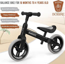 Toddler Balance Bike Toys for 1 to 4 Year Old Girls Boys Adjustable Seat and Handlebar No-Pedal Training Bike Best Gifts for Kids by TinyTreasures Baby Boutique