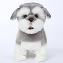 CU-MATE Interactive Plush Schnauzer Dog Toy,Companion Robot Dog Pets,Handmade Weighted Stuffed Animals,Electronic Toy with Walking/Barking/Wagging Tail/Talking by TinyTreasures Baby Boutique