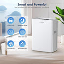 AMEIFU Air Purifiers for Home Large Room up to 2300sq.ft, H13 True Hepa Air Purifiers for Pets Hair, Dander, Smoke, Pollen, 3 Fan Speeds, 5 Timer Air Cleaner by CozyNest Decor