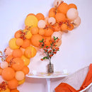 130pcs Orange Balloons Different Sizes 18" 12" 10" 5" Orange Matte Latex Balloons for Boys Girls Birthday Baby Shower Gender Reveal Wedding Gender Reveal Autumn Party Decorations by CozyNest Decor
