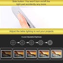 TOHETO Portable A4 Tracing LED Copy Board, Cordless Battery Powered 5 Levels Brightness Light Box Rechargeable Light Board for Tracing Weeding Vinyl X-ray Viewing Sketching Diamond Painting (Grey) by TinyTreasures Baby Boutique