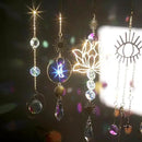 ilclviz Suncatcher Crystal Hanging Sun Catcher Prism with Chain Pendant Ornament Crystal Balls for Window by GreenHaven Gardens