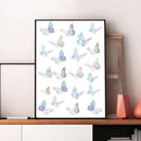 SAOROPEB 3D Butterfly Wall Decor - 48 Pcs, 4 Styles, 3 Sizes - Removable Stickers (Laser) by CozyNest Decor