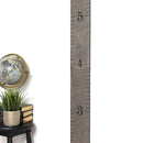 Wooden Growth Chart for Wall - Height Growth Chart for Kids, Kid Height Wall Chart, Height Measurement for Wall, Height Chart for Kids - Love Grows Here, Skinny Grey (63""x5.75"") by TinyTreasures Baby Boutique