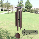ASTARIN Outdoor Wind Chimes, 45 in Memorial Chimes with 6 Heavy Tubes, Large Deep Tone for Garden Hanging Decor, Sympathy Gifts. Bronze by CozyNest Decor