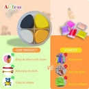 Air Dry Clay Kits for Kids-Modeling Magic Clay,12 Animals DIY Molding Clay Art Crafts Set,Ultra Light & Soft, Safe & Non-Toxic with Sculpting Tools & Tutorials, Unique Gifts for Boys & Girls by TinyTreasures Baby Boutique