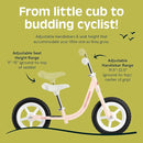 Retrospec Cub Toddler 12" Balance Bike, 18 Months - 3 Years Old, No Pedal Beginner Kids Bicycle for Girls & Boys, Flat-Free Tires, Adjustable Seat, & Durable Frame by TinyTreasures Baby Boutique