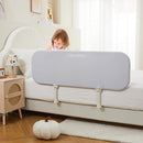 Ciilee Baby Bed Rail for Toddlers Portable Travel Kids Beds Guard Rails for Queen Bed Foldable Children Side Railing for Twin Beds Adjustable Bedrail Barandas para Camas de Niños（Grey,48in by TinyTreasures Baby Boutique