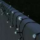 Pure Garden Solar Powered LED String Lights - 39-Foot Outdoor Lighting with 100 White Bulbs - Fairy Light with Steady or Twinkle Mode by GreenHaven Gardens
