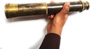 Rare Brass Telescope Spyglass - East India Company 1818 Tracker Vintage Pirate Spyglass Scope Antique 32" Large Handstitched Leather Gift Box (BT-EIC-32) by TinyTreasures Baby Boutique