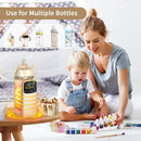 Portable Bottle Warmer, Travel-Friendly, Leak-Proof, Precise Temp-Control & LCD Display, Long Battery Life for Constant-Warm for 5-8 Hours, Feeding While Charging, Fast-Charging by TinyTreasures Baby Boutique