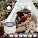 Nursery Lamp with Sound Machine, Mood Lighting, 7 Colors Night Light, 30 Soothing Sounds, White Noises for Baby, Adults. Timer, Plug in, Memory Function, Touch Control by TinyTreasures Baby Boutique