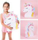 WERNNSAI Unicorn Piñata - Unicorn Party Supplies Piñata Bundle with Blindfold and Bat for Girls Kids Rainbow Unicorn Theme Birthday Party Game Decorations (15.7" x 12.2" x 3.1") by TinyTreasures Baby Boutique