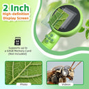 Kids Microscope with Bug Catcher Kit, 1080P Digital Mini Handheld Microscope STEM Science Toy with LED Light, Rechargeable, Portable, Supports 64GB TF Card, Educational Gift for Kids Ages 3-12 (Green) by TinyTreasures Baby Boutique