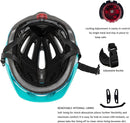 Exclusky Kids Bike Helmet with LED Light – Adjustable Multi-Sport Youth Helmet for Boys & Girls, Ages 5-12, Fits 50-57cm, Cycling Safety Gear by TinyTreasures Baby Boutique