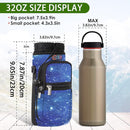icolor Water Bottle Carrier Bag with Strap 25/32/40 oz Crossbody Bottle Holder with Phone Pocket Sling Sleeve Insulated Neoprene Water Bottle Pouch for Walking Travelling by TinyTreasures Baby Boutique