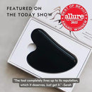 Mount Lai Obsidian Gua Sha Facial Tool – The Stone of Transformation – 100% Genuine Black Obsidian Stone Face Sculpting Tool for Lymphatic Drainage, Puffiness Reduction & Jaw Tension Relief by CozyNest Decor