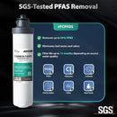 iSpring SGS-Tested PFAS Removal Carbon Block Replacement Water Filter Cartridge FCPFDS for DS4 Series by CozyNest Decor