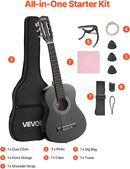 VEVOR Acoustic Guitar, Classical Guitar Starter Kit for Beginners, with Nylon Strings, Basswood Guitar, for Kids Adults Girls Boys Students by TinyTreasures Baby Boutique