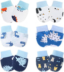 Baby Mittens No Scratch Mittens Infant Soft Gloves Mittens for 0-6 Months Boys Girls by TinyTreasures Baby Boutique
