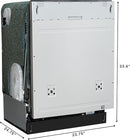 KoolMore KM-DW2445-PR 24 in. Panel Ready 14 Place Settings 45 DB Dishwasher in Stainless-Steel, UL and Energy Star Certified by TinyTreasures Baby Boutique