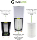 Air Purifiers for Home, Large Room Covers 1500 Ft², H13 Medical Grade True HEPA Air Filter, Ideal for Allergies, Cat, Dog, Pet, Hair, Pollen, Smoke, Dust, Bedroom Air Filter, WiFi, InvisiClean Bella by TinyTreasures Baby Boutique
