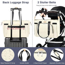 ITIEZY Diaper Bag Tote for Baby - Large Mommy Bag with Portable Changing Pad Pacifier Case, Hospital Bags Travel Baby Bag by TinyTreasures Baby Boutique