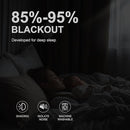 NICETOWN Room Darkening Curtains 84 Inches Long, Blackout Window Curtains 2 Panels with Grommets Thermal Insulated Plylux Drapes for Living Room and Bedroom, 52 x 84 Inches, Cappuccino by TinyTreasures Baby Boutique