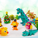CiaraQ Modeling Clay Kit - 50 Colors Air Dry Clay with Sculpting Tools, Ideal for Crafting, DIY Projects. Easter/Halloween/Christmas Gifts by TinyTreasures Baby Boutique