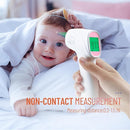 Forehead Thermometer for Adults, Kids & Babies, No-Touch Digital Thermometer with LCD Backlight Display, FSA HSA Eligible, Fever Alarm and 1s Instant Reading - Pink by TinyTreasures Baby Boutique
