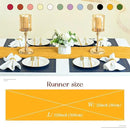 Sioloc Yellow Cheesecloth Table Runner Fall Autumn Decor for Home 10ft Table Cloth for Wedding Birthday Party Halloween Thanksgiving Decorations by CozyNest Decor