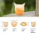 Zip Top Reusable 100% Silicone Baby + Kid Snack Containers- The only containers that stand up, stay open and zip shut! No Lids! Made in the USA - Orange Cat by TinyTreasures Baby Boutique
