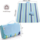 Beach Blanket Extra Large Picnic Blankes Sandproof Waterproof Outdoor Indoor Blanket Lightweight Handy Mat Portable Beach Mat for Camping Hiking Travel Park Grass 80" x 80" by TinyTreasures Baby Boutique