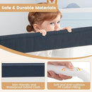 HONEY JOY Bed Rail for Toddlers, Extra Long, Foldable Portable Swing Down Safety Bed Guard Rail, Toddler Bed Rails for Crib, King Queen Full Twin Size Bed Mattress (Gray, 1 Pack, 71 Inch) by TinyTreasures Baby Boutique