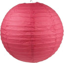 WYZworks - Round Paper Lanterns 10 Pack (Red, 16") - Hanging Paper Lanterns Lamp for Wedding, Birthday, Party and Home Decorations with 8", 10", 12", 14", 16" Option by GreenHaven Gardens