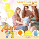 Jollybaby Crib Stroller Car Seat Toys for Baby 0-3-6-9-12 Months, Tummy Time Hanging Sensory Toys for Newborn with Music Box and Teether, Spiral Carseat Toy for Infant Boys Girls Gifts (Giraffe) by TinyTreasures Baby Boutique