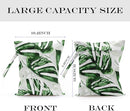Wet Bag, Wet Dry Bag, Wet Bag for Swimsuit, Travel, Beach, Pool, Diapers, Dirty Yoga Gym Clothes, Makeup Bag, Waterproof Tropical Palm Leaves Decor Jungle Palm Leaf Favors by TinyTreasures Baby Boutique